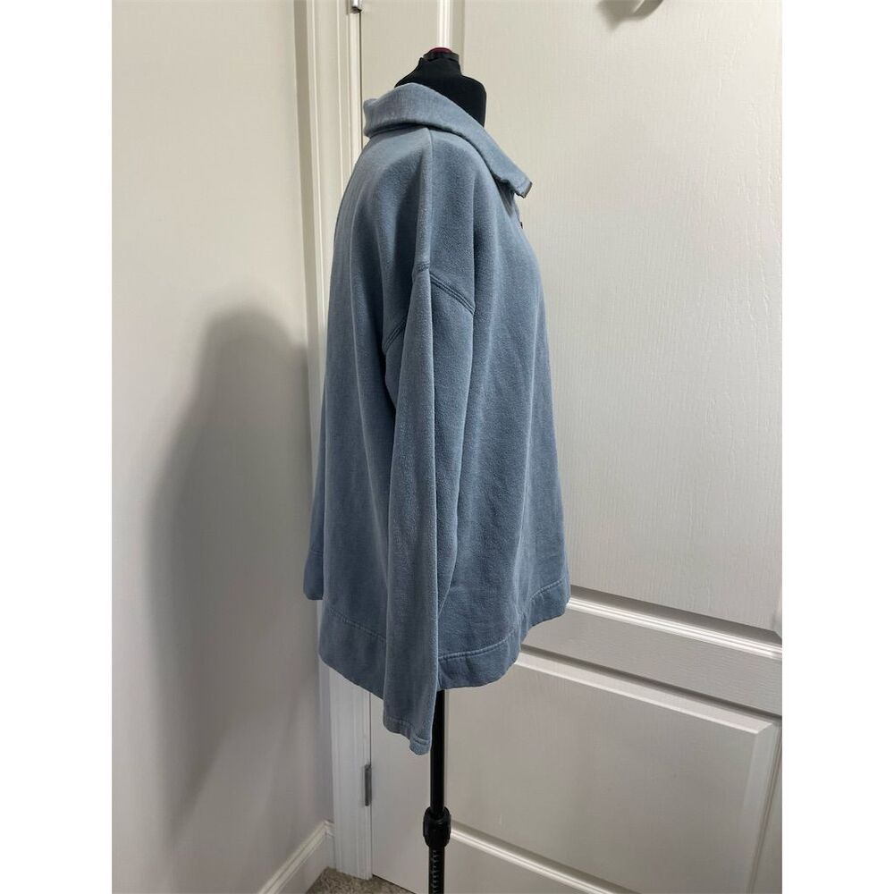 Chaps by Ralph Lauren Men's Blue 1/4 Zip Sweatshirt Size M - Picture 5 of 8